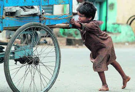 Image result for poor and rich child working image